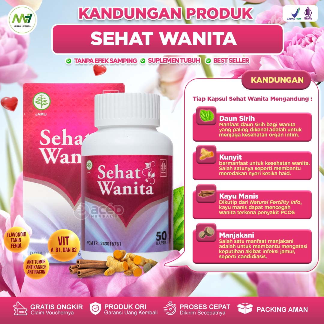 Kapsul Sehat Wanita Asli 100% Original Berlegalitas Aman Sudah BPOM dan Halal MUI 4